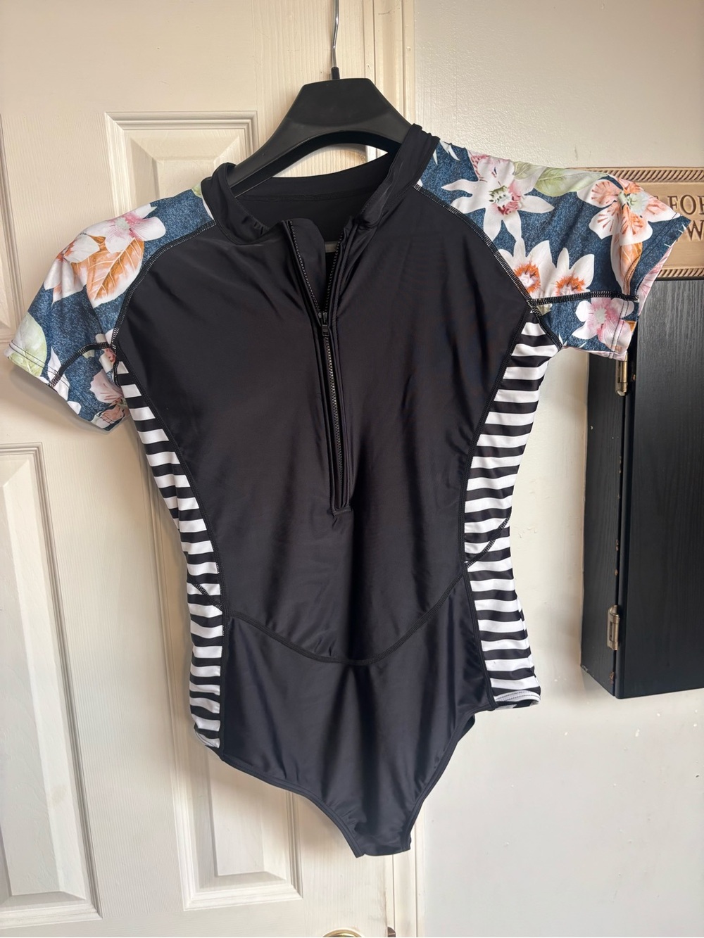 Swim Suit with Short Sleeves